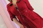 always sporting red