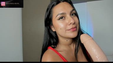 Very wet blowjob 😏