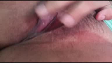rubbing my pink clit