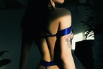 sun rays on a naked body