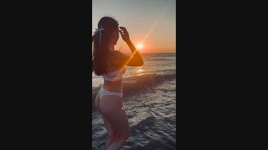 tessa — the sun has set behind the horizon but it’s still