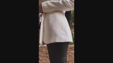 In leather leggings