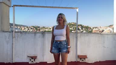 Having sex in the rooftop
