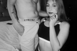 black and white couple