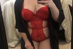 Red lingerie