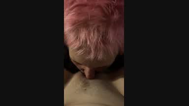 Her eating My pussy