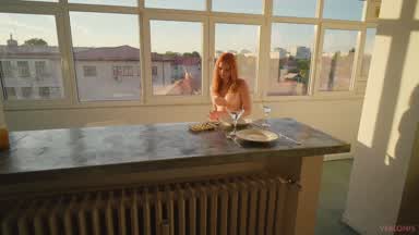 Stepsister didn't wait for her boyfriend