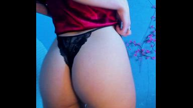 Tease my panties and twerk