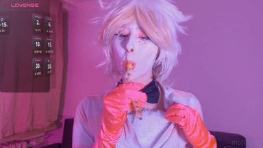 Angel Dust licking jelly