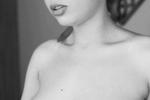 Fuck me in lingerie black and white