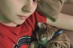 Me and my cat Piper :3