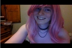 Me wit pink hair