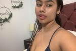 I’m live now… barely covered and full of naughty p