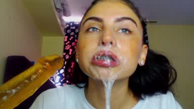 show saliva mmm