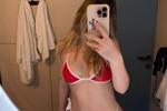 bikini in mirror