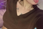 I like makeup and make faces with my tongue out :P
