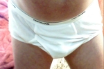 XL white briefs