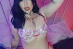 Pink lingerie