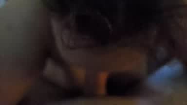 Submissive Sucking Me Dry