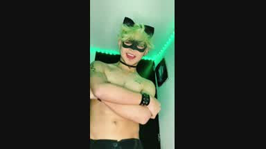 Cat noir transition 💚🖤