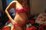 pink swimsuit