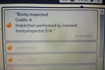 Proof, Grade A.