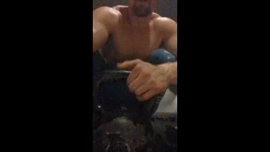 60lb kettlebell Pistol Squat