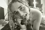 BLACK AND WHITE GIRL SENSUAL