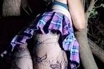 Short skirt night