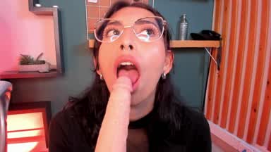 Sabrina sucks your cock