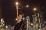 walking in the evening