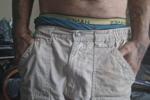 In my underwear