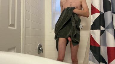 quick shower :)