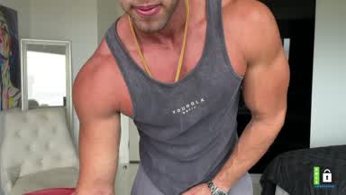 Flexing, Jerking, Cum - all my social