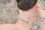 I run naked on the beach/ come with me)
