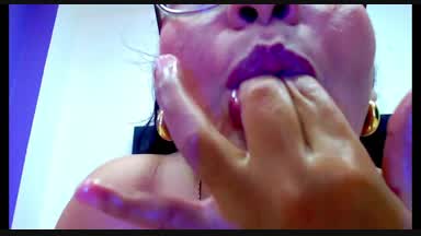 Fingers from pussy to mouth