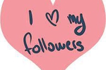 I love followers