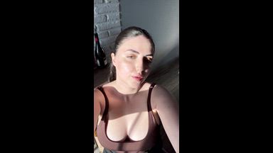 Playing with my tongue and sucking fingers ♥