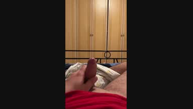 my cock pre-cum