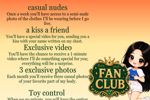 fan club benefits