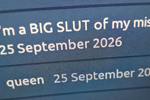 How to become my SLUT?
