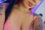 A little pink