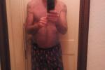 pizza — in my boxers