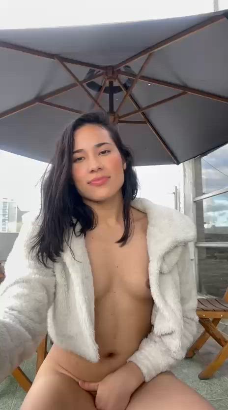 Naughty Pussy Tease Up Close