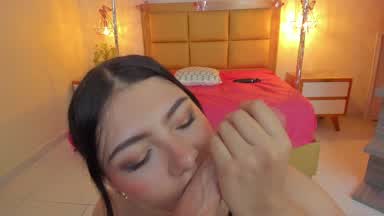 Cute little tease sucking so sweet 💦💕
