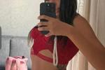 Showing off bikinis and lingerie