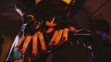 latex skirt