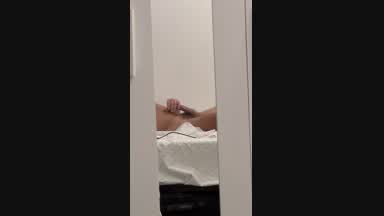 Me stroking
