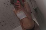 Im in the bathroom ;3