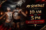 harald and gio — my schedule
